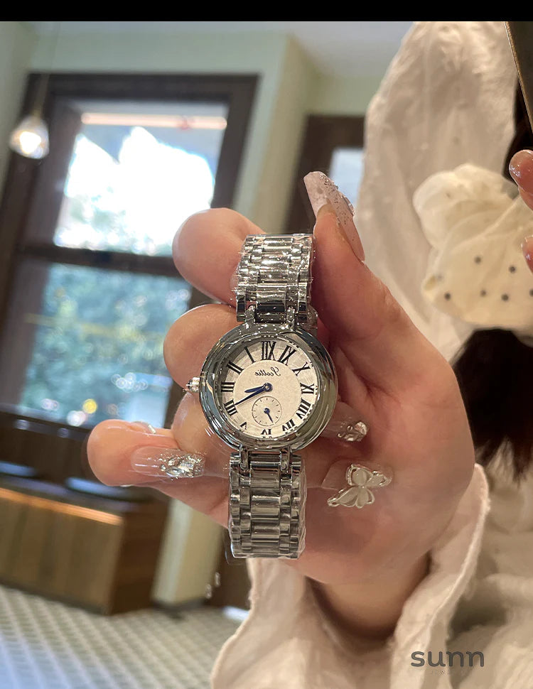 Fraidy Classic Silver Timepiece