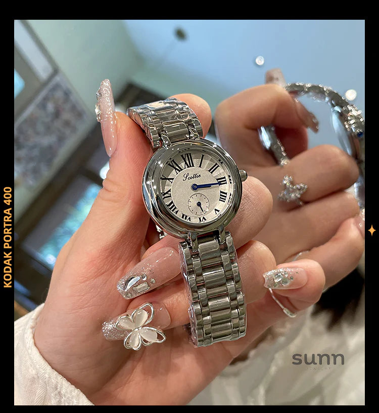 Fraidy Classic Silver Timepiece