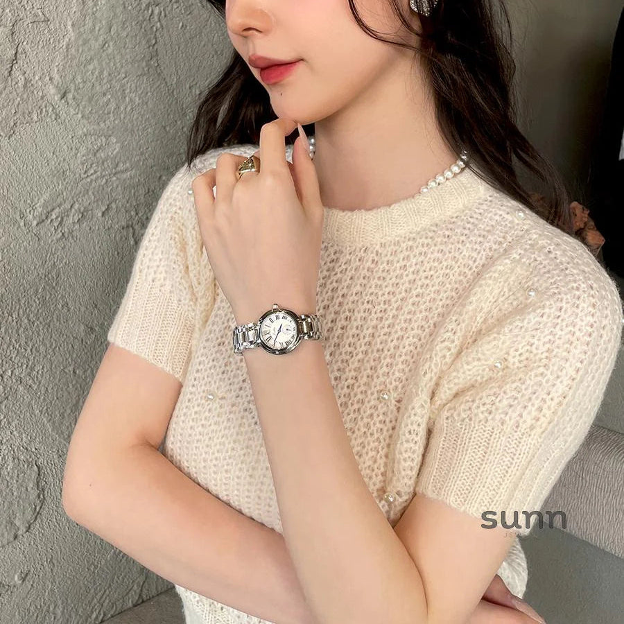 Fraidy Classic Silver Timepiece