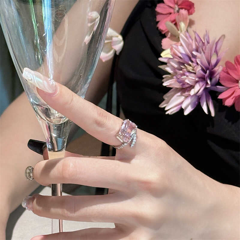 Frances Zircon Cherry Blossom Ring [SXTLDY7F]