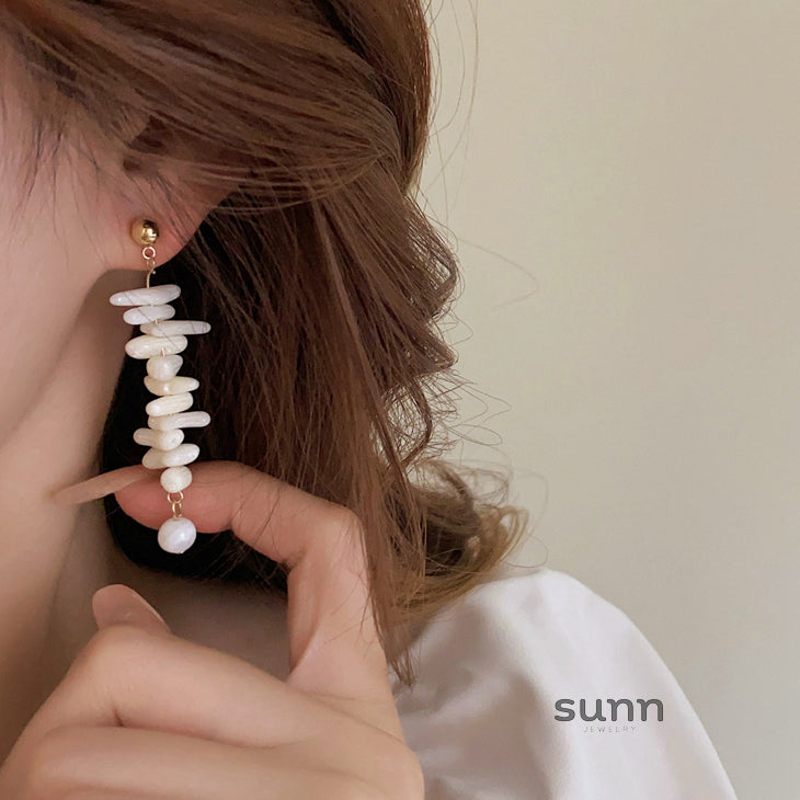 Francesca Coral Tassel Earrings [T5UBK1NQ]