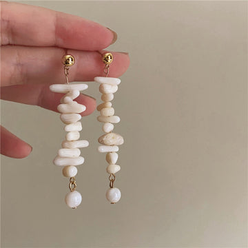 Francesca Coral Tassel Earrings [W1POLCXD]