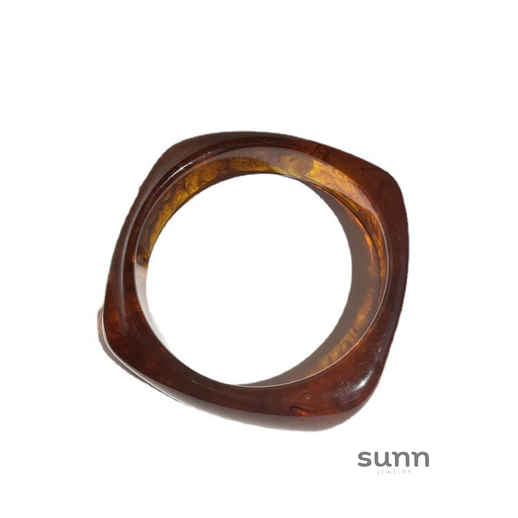 Francesca Marble Resin Bracelet [YAIR4O4X]