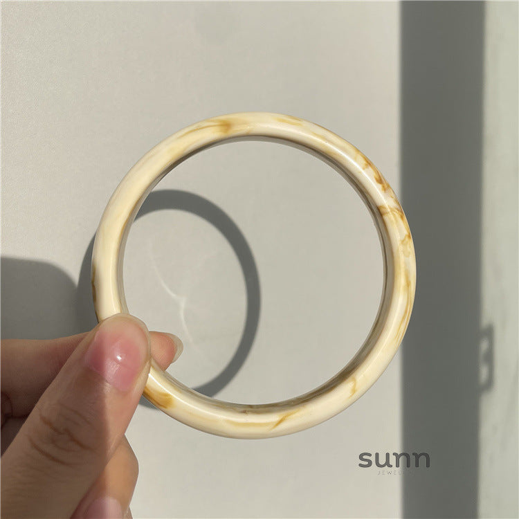 Francesca Marble Resin Bracelet [ZPEY2D68]