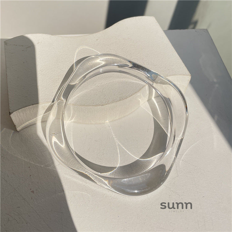 Francesca Marble Resin Bracelet [VL6517HT]