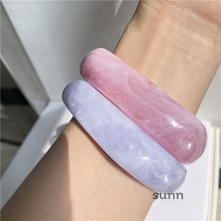 Francesca Marble Resin Bracelet [2J47A8VJ]
