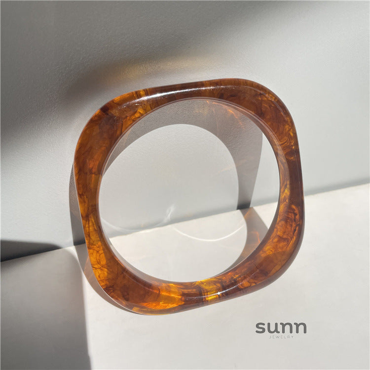 Francesca Marble Resin Bracelet [LPPFKDB5]