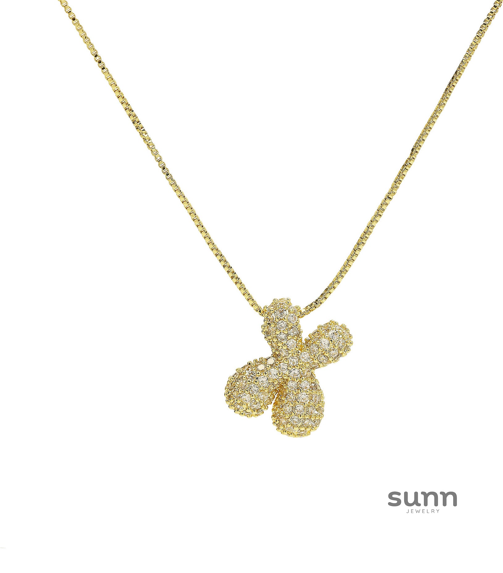 Francis Bubble Initial Necklace [6CRQKGMC]