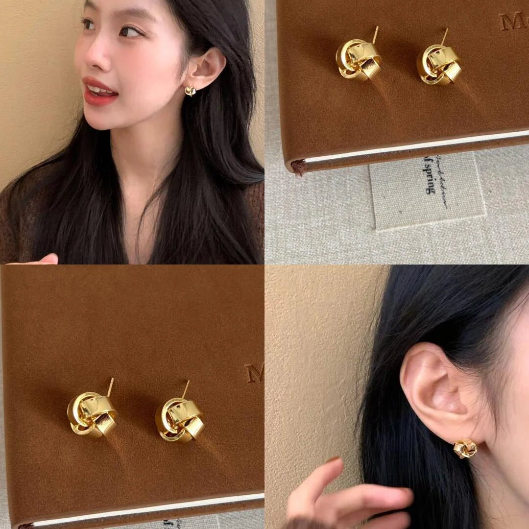 Francis Twisted Stud Earrings