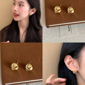 Francis Twisted Stud Earrings