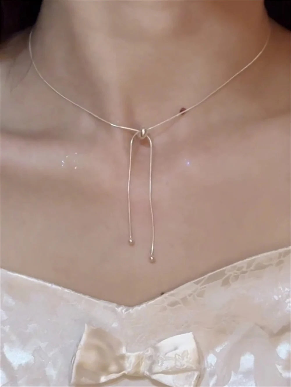 Francisca Adjustable Snake Chain Necklace