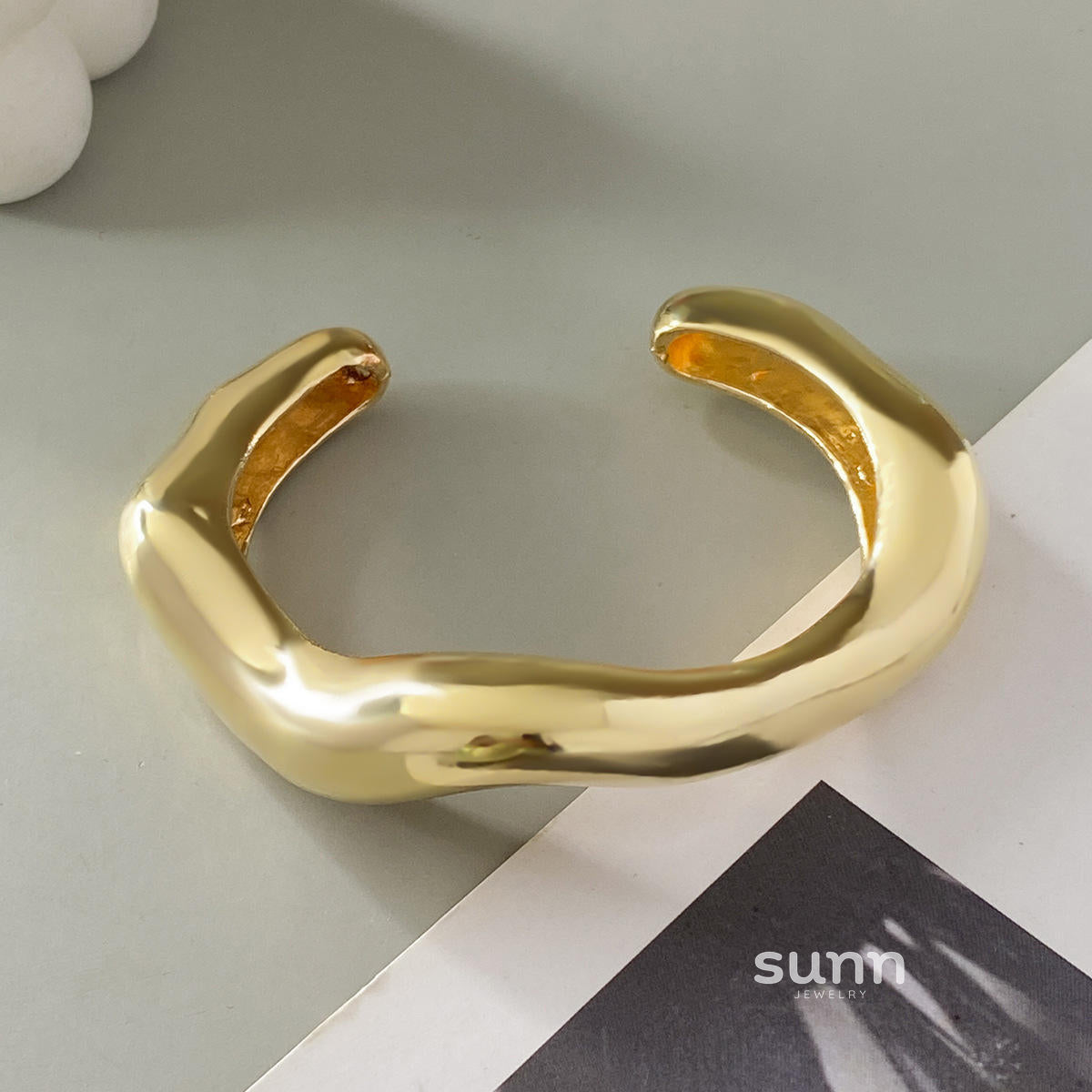 Genevieve Sculptural Metal Jewelry [Y7WO5DS5]