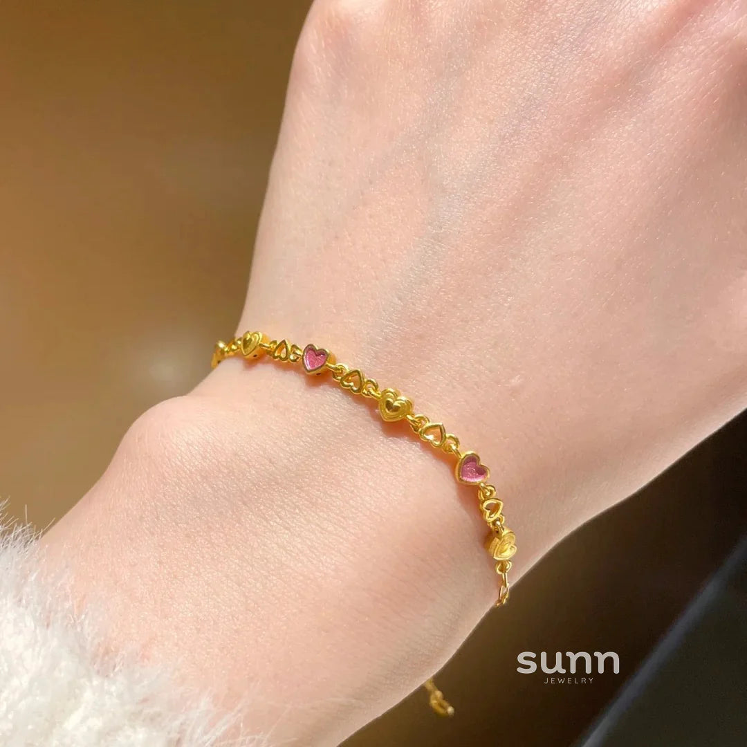 Gentry Sweetheart Charm Bracelet