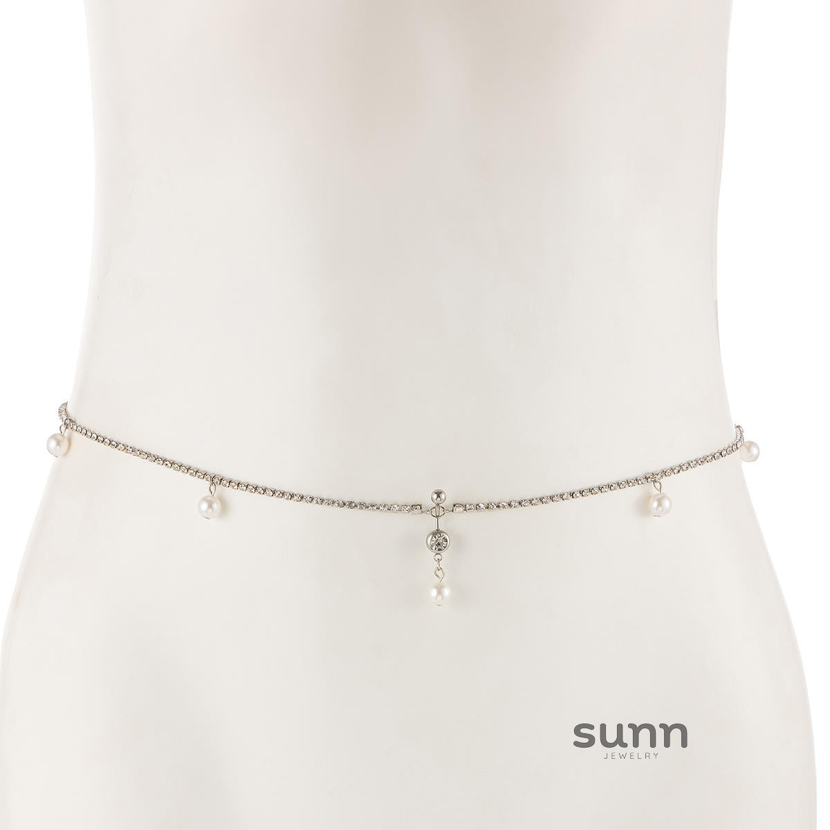 Georgianna Rhinestone Waist Chain [XASZYNE5]