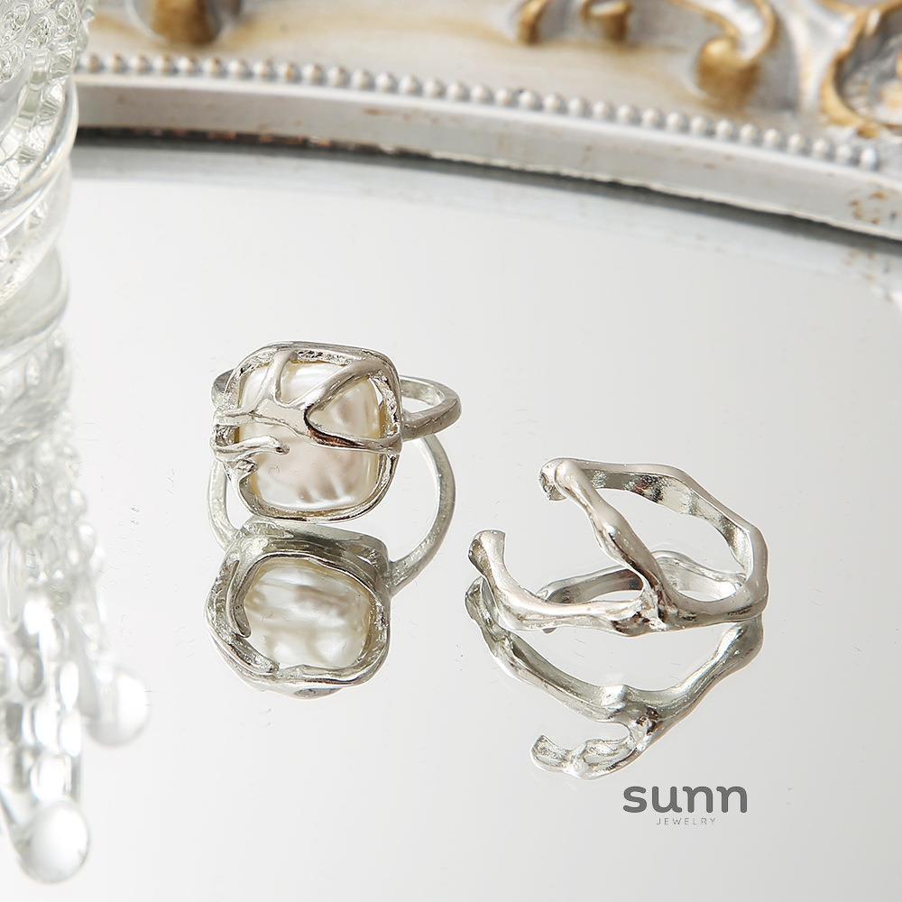 Georgina Pearl Ring Set [EG54KEQH]