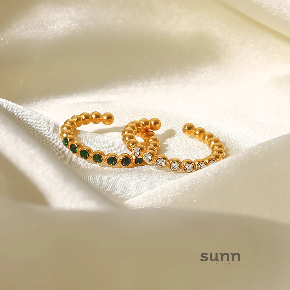 Gertrude Delicate Zircon Ring