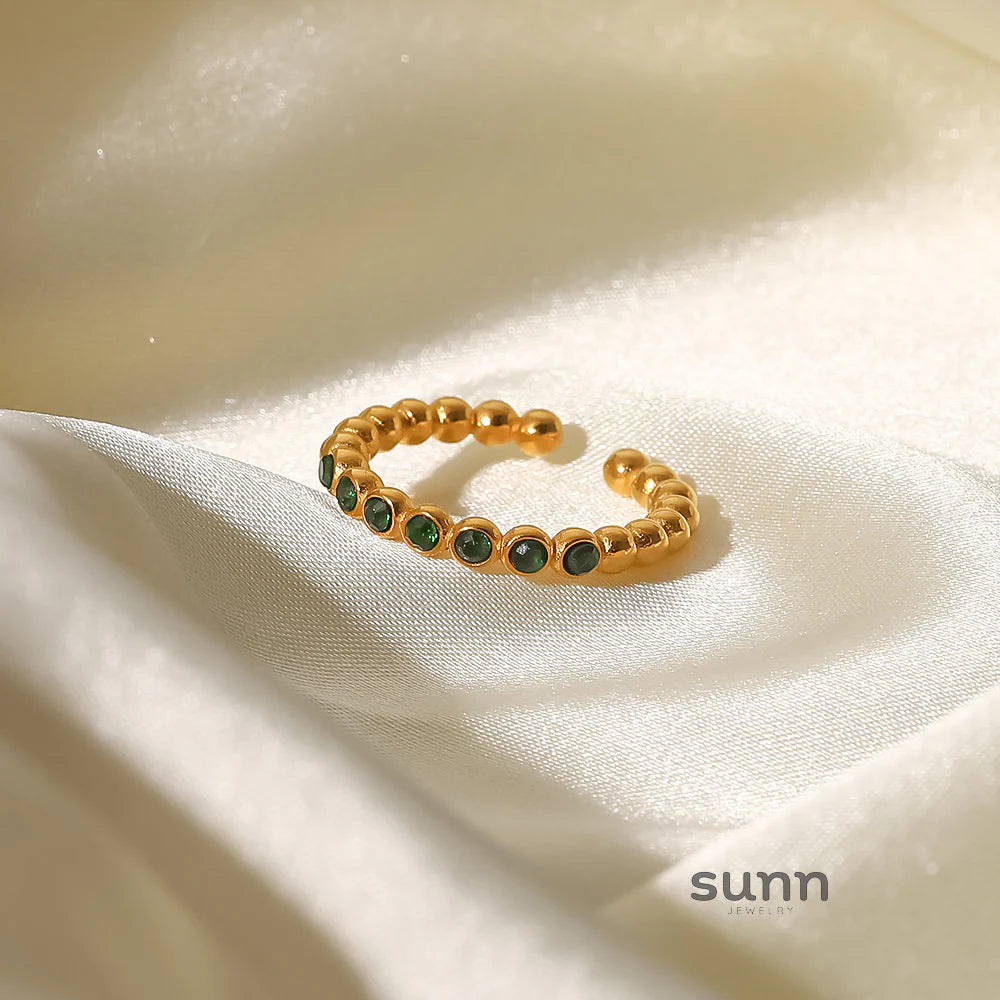 Gertrude Delicate Zircon Ring