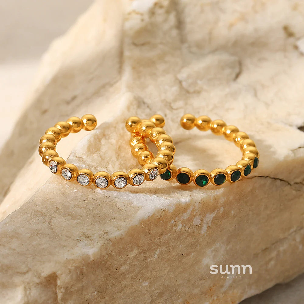 Gertrude Delicate Zircon Ring