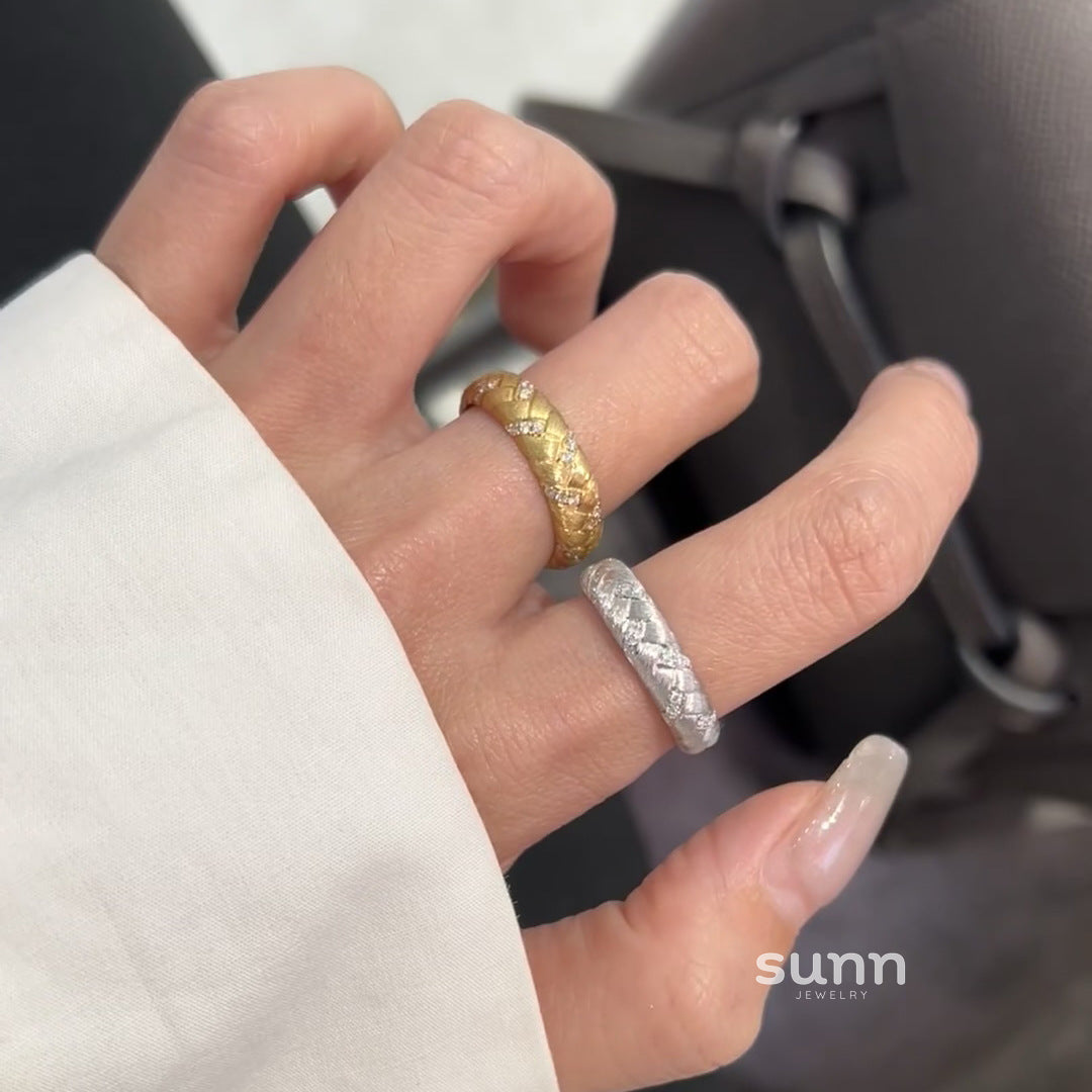 Gianni Braided Wheat Ring [MFEI4XOW]