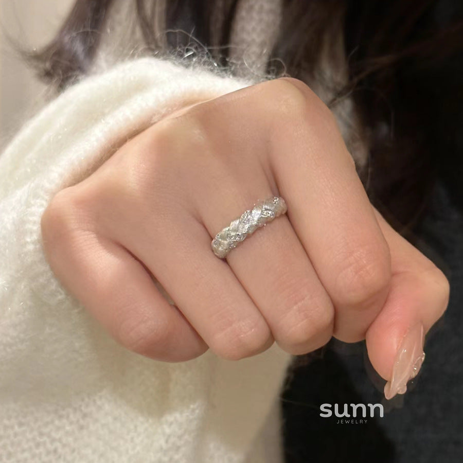 Gianni Braided Wheat Ring [I0623V93]