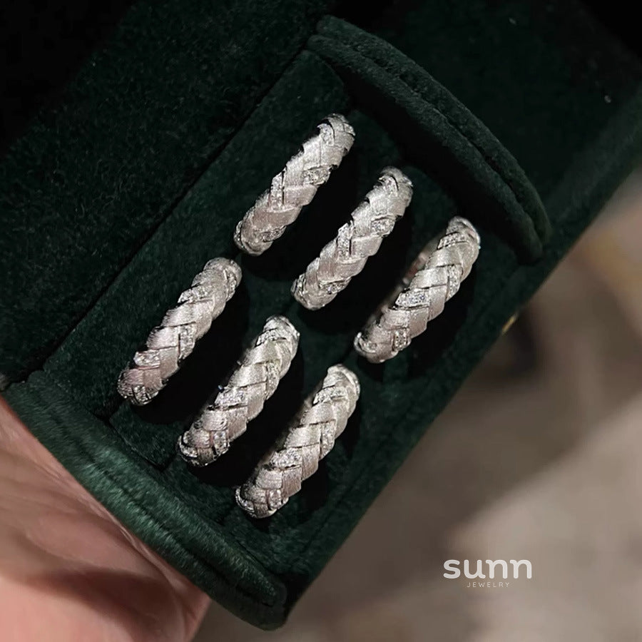 Gianni Braided Wheat Ring [F0AZ2ZMH]