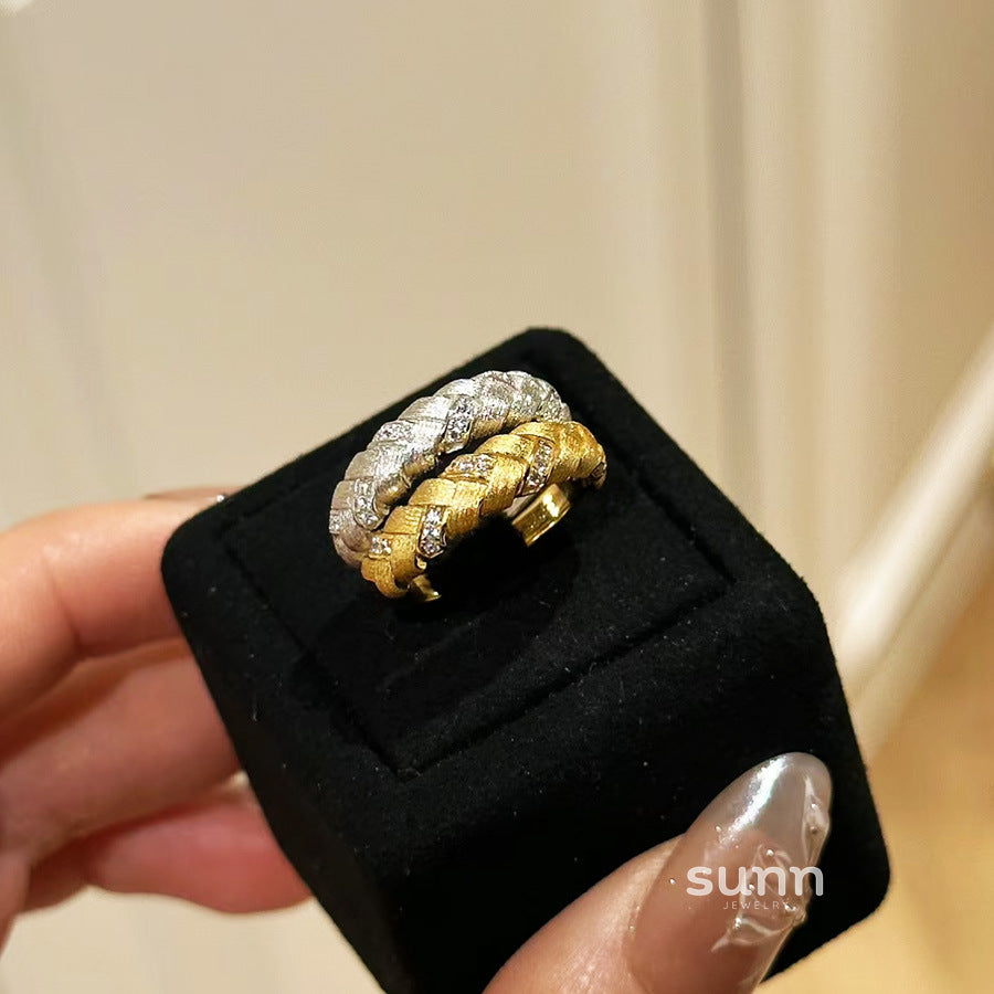 Gianni Braided Wheat Ring [52OF0R6F]