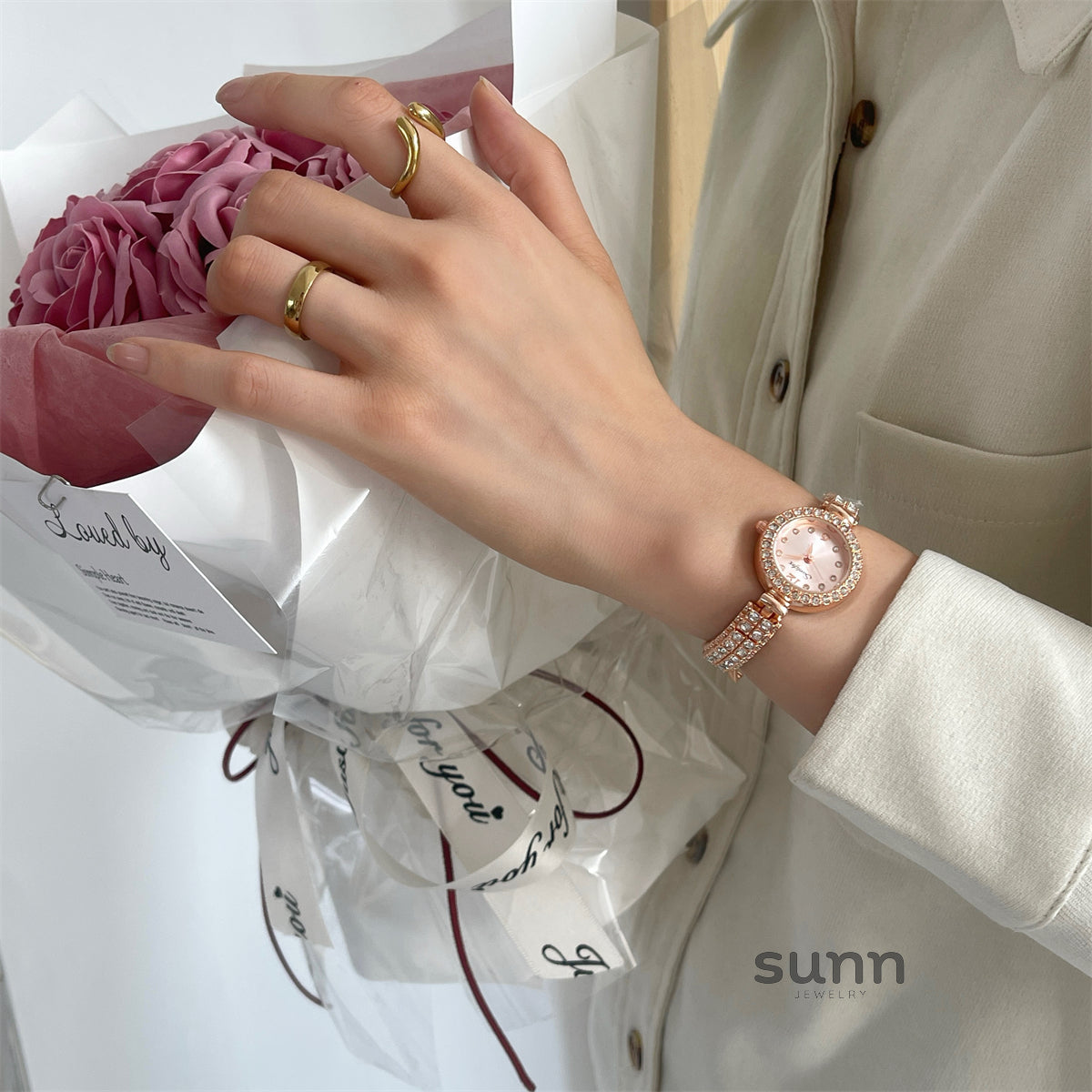 Gisela Celestial Chain Watch [TWP5DX14]