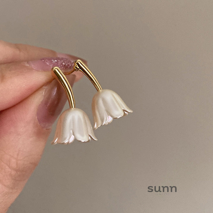 Gisella Tulip Drop Earrings [ZMNWCJ07]
