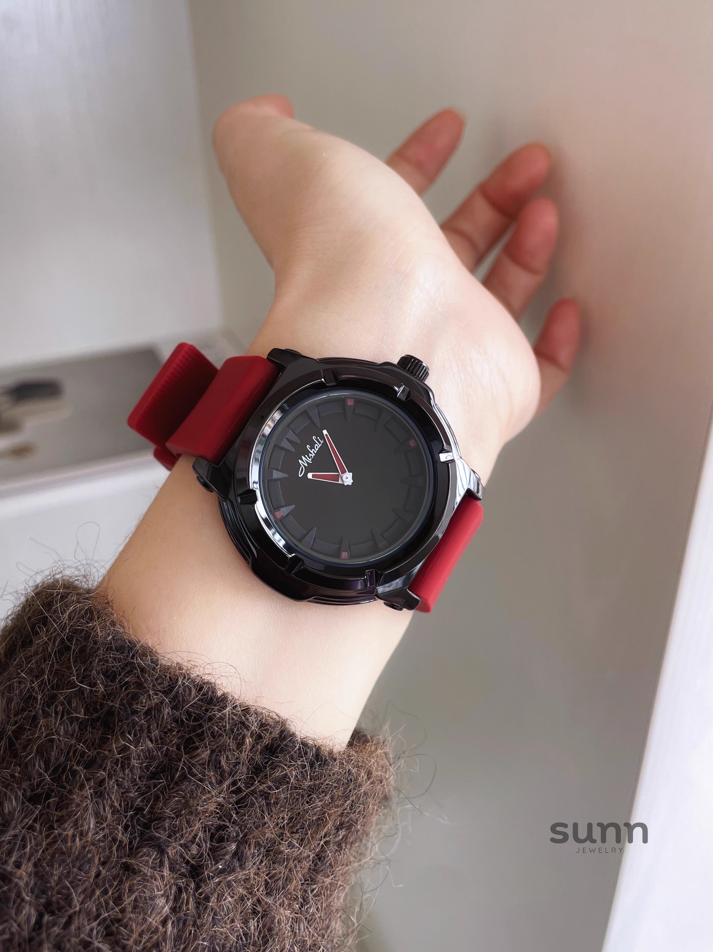 Giselle Bold Contrast Watch [AJ37XDW8]