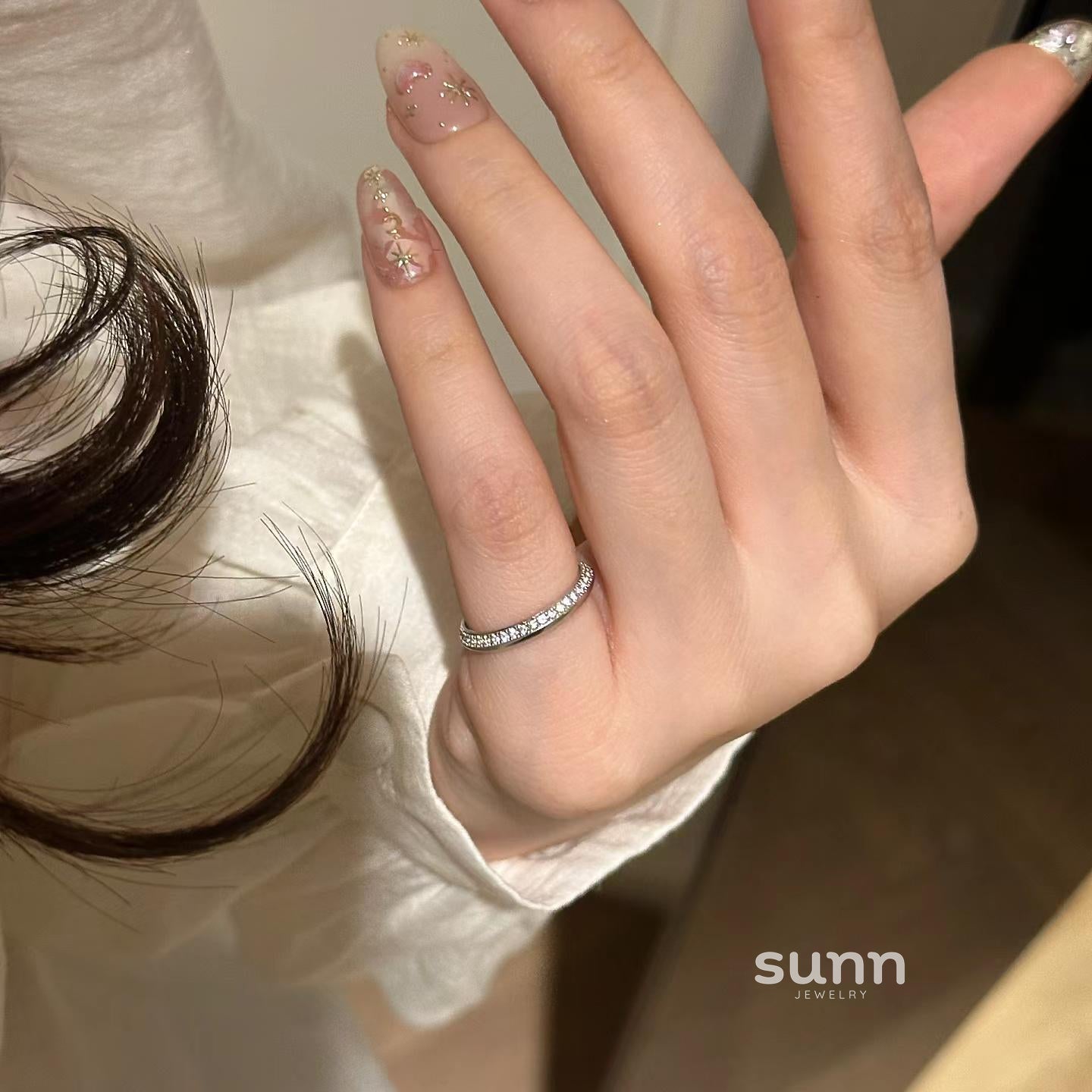 Giulianna Old Money Quilted Ring [U243ZC07]