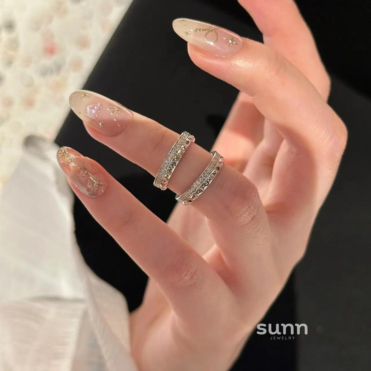 Giulianna Old Money Quilted Ring [6G3R95X4]