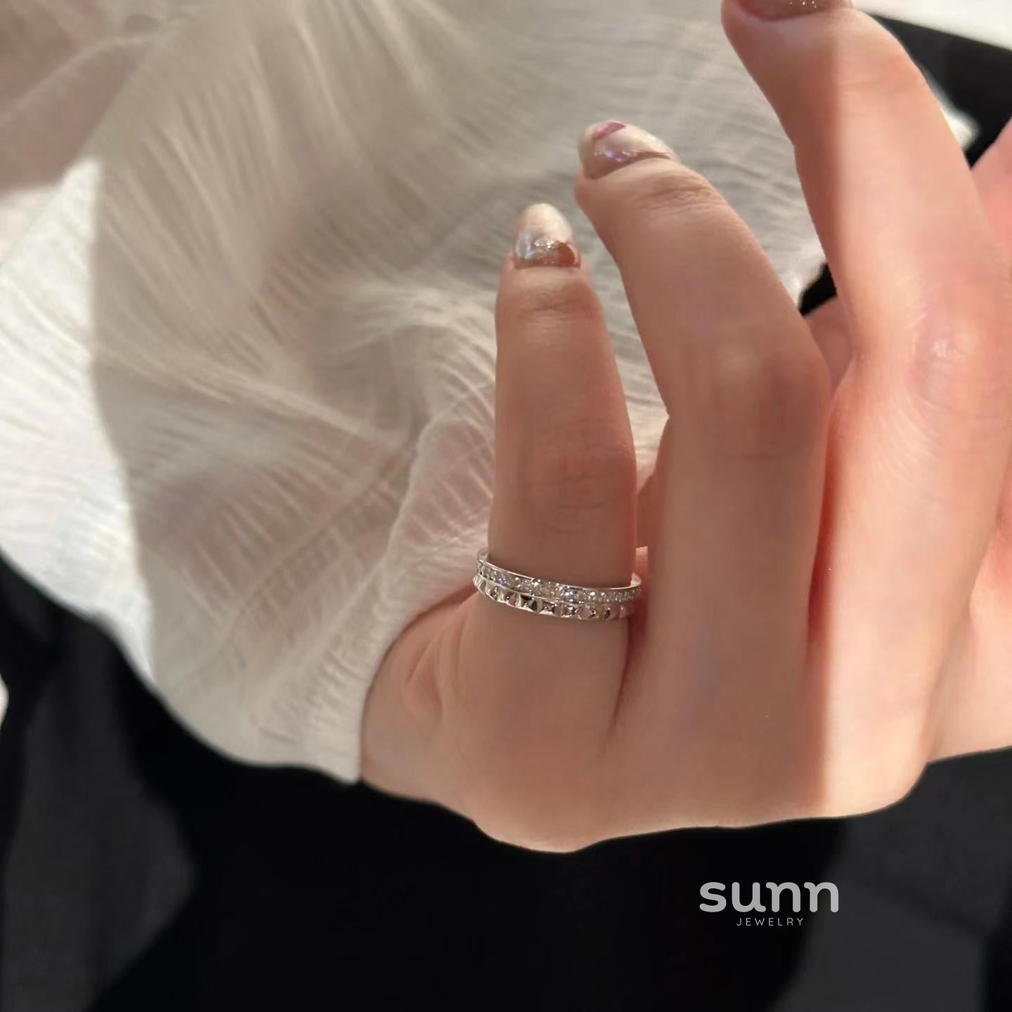 Giulianna Old Money Quilted Ring [0TP05BOW]