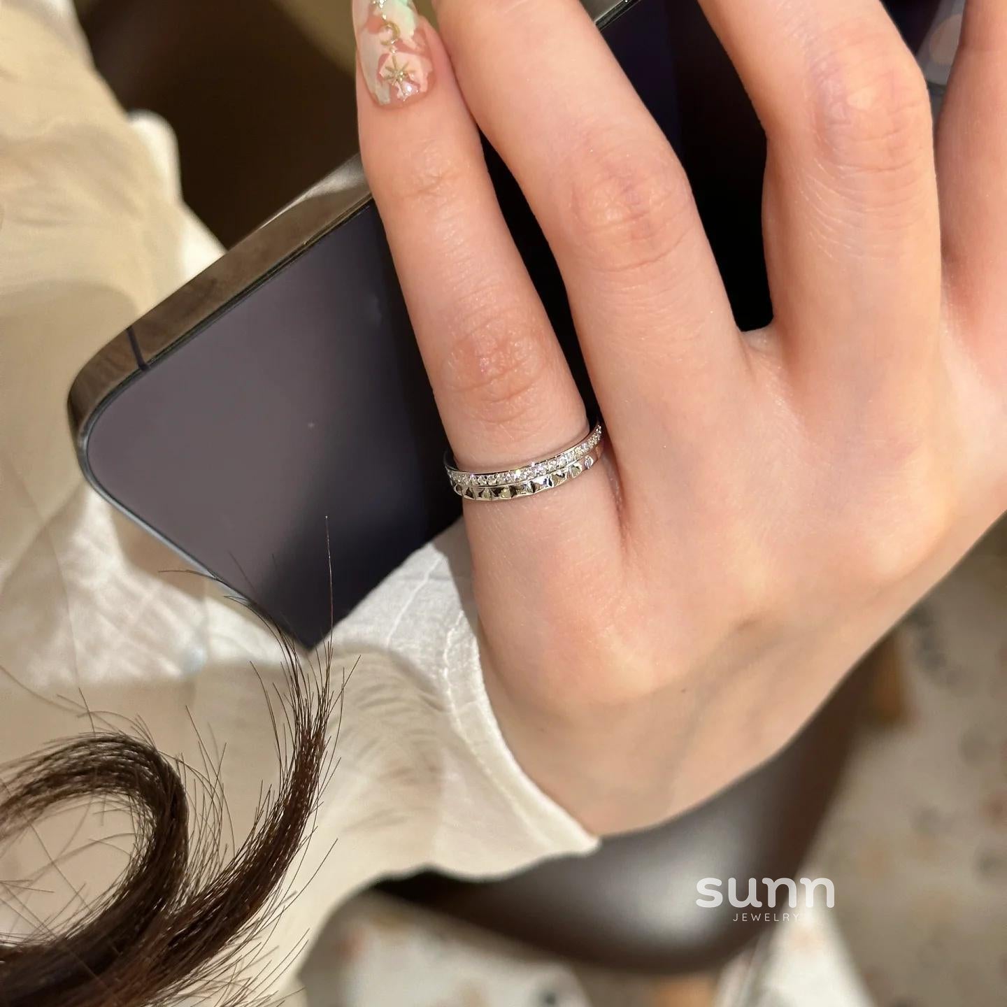 Giulianna Old Money Quilted Ring [BRARSF6S]