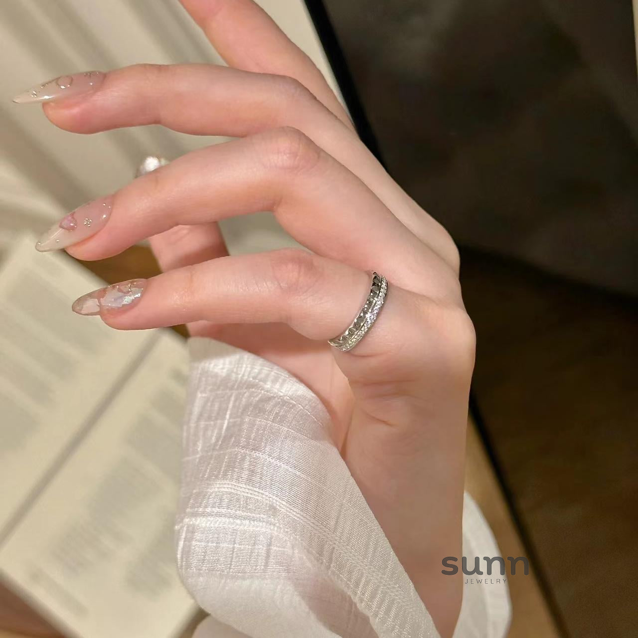 Giulianna Old Money Quilted Ring [YIFEEE50]