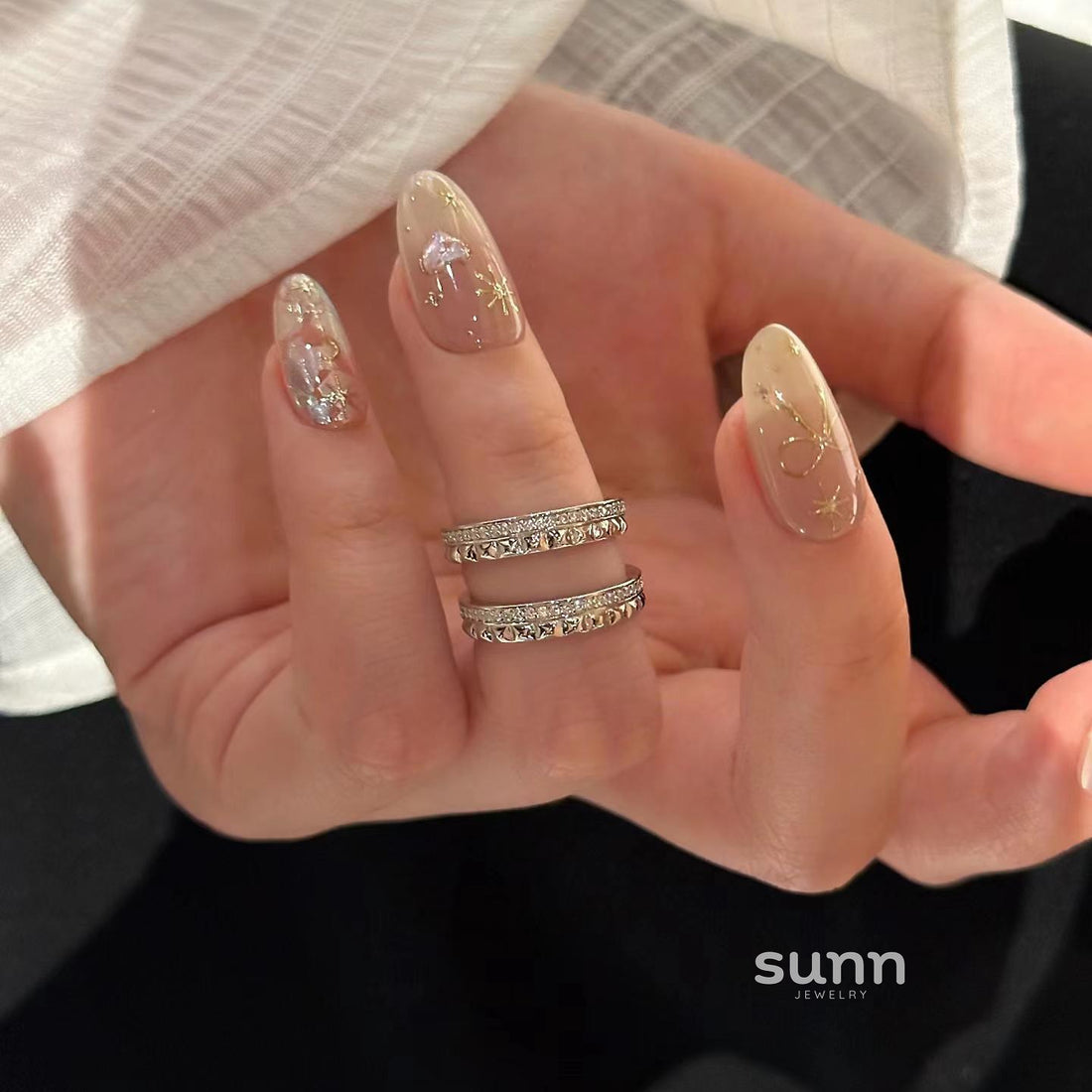 Giulianna Old Money Quilted Ring [VDMPTYXS]