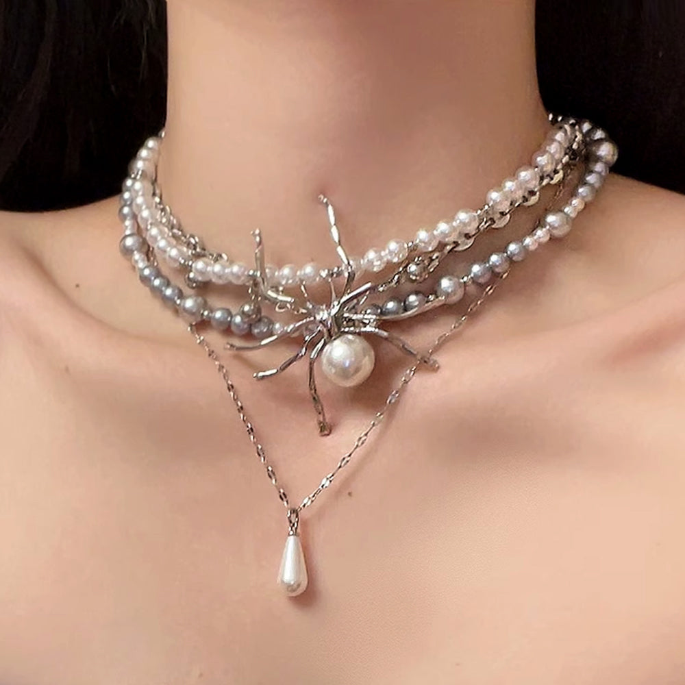 Gladys Layered Pearl Choker [IPY0OGVC]