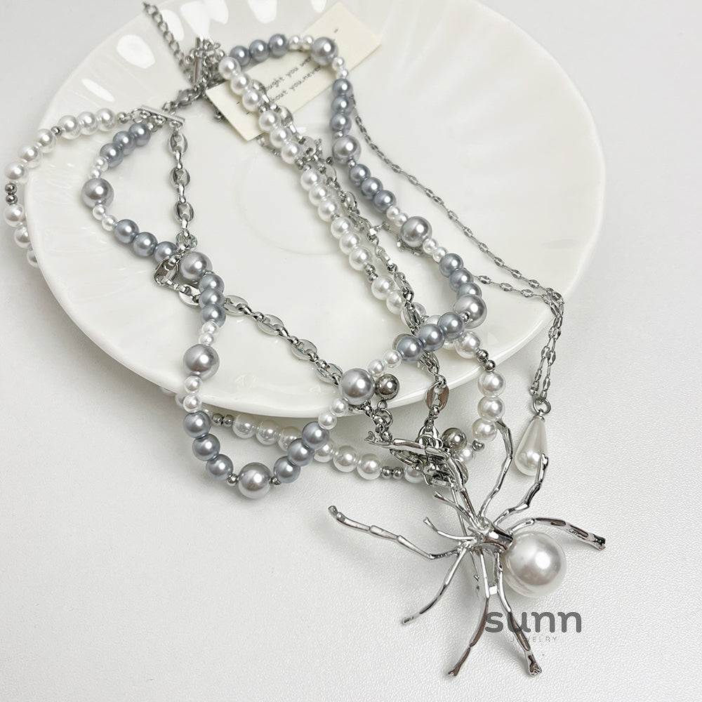 Gladys Layered Pearl Choker [UALPNS6Z]