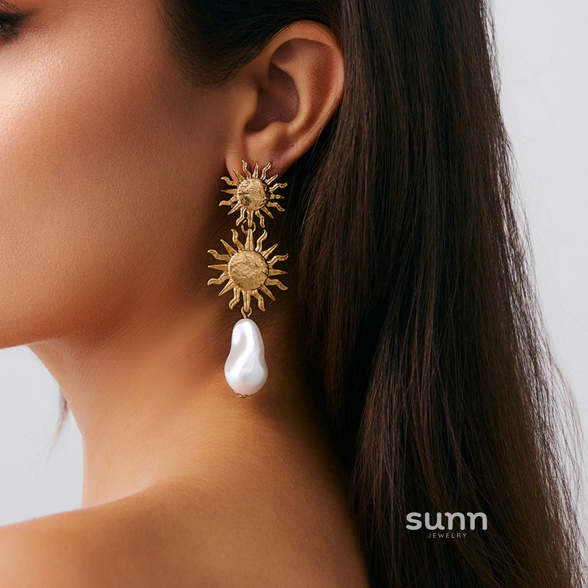 Gloria Geometric Drop Earrings [ED0SZM53]