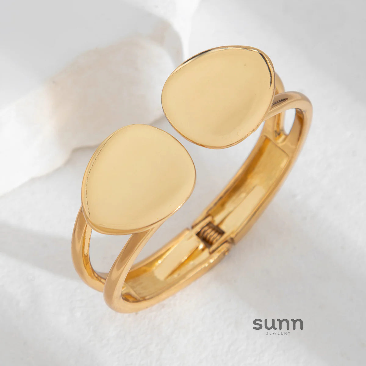 Glory Modern Geometric Bangle