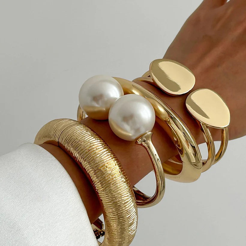 Glory Modern Geometric Bangle