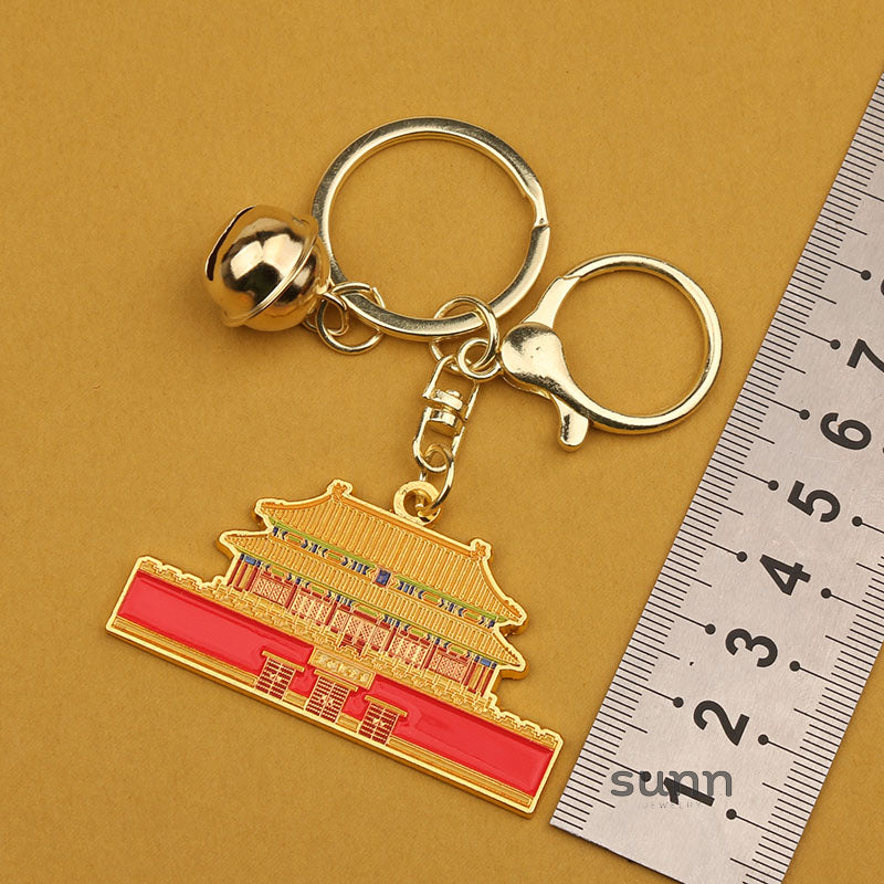 Goldy Beijing Landmark Keychain [4B39GKN3]