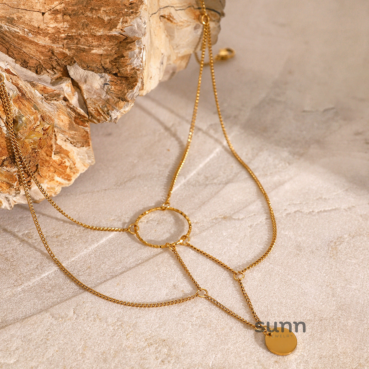 Grace Layered Chain Necklace [58W9VIOG]