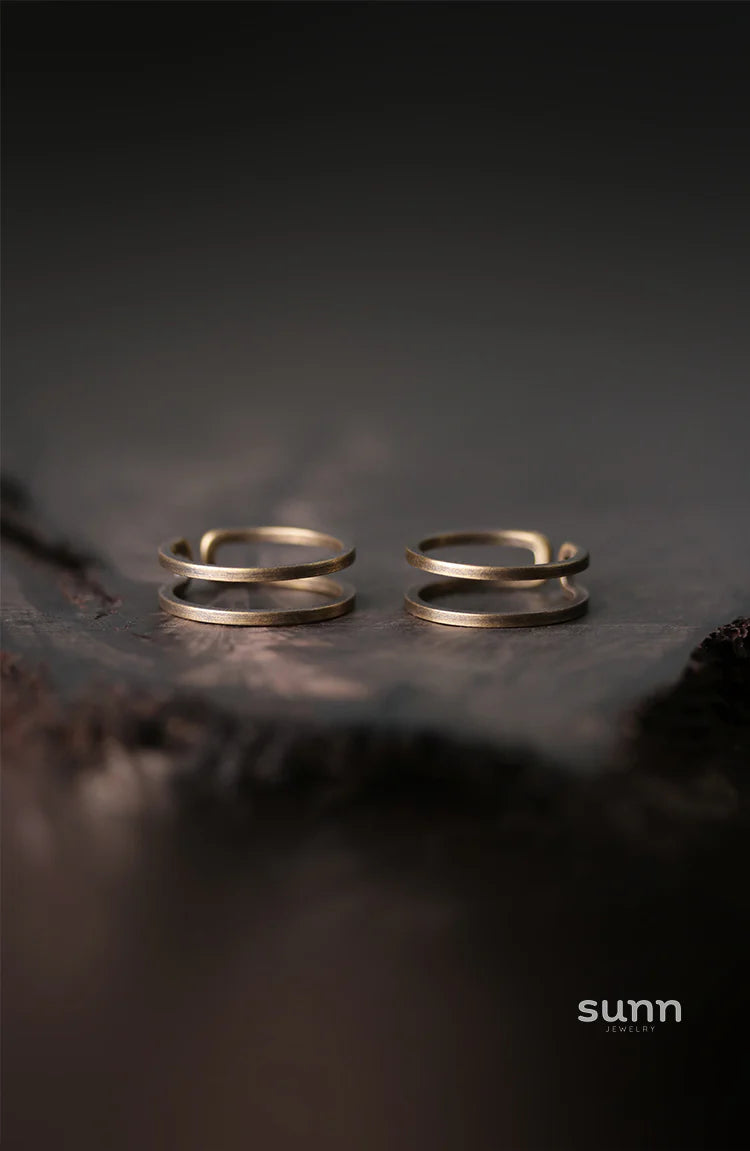 Gracelin Copper Statement Ring