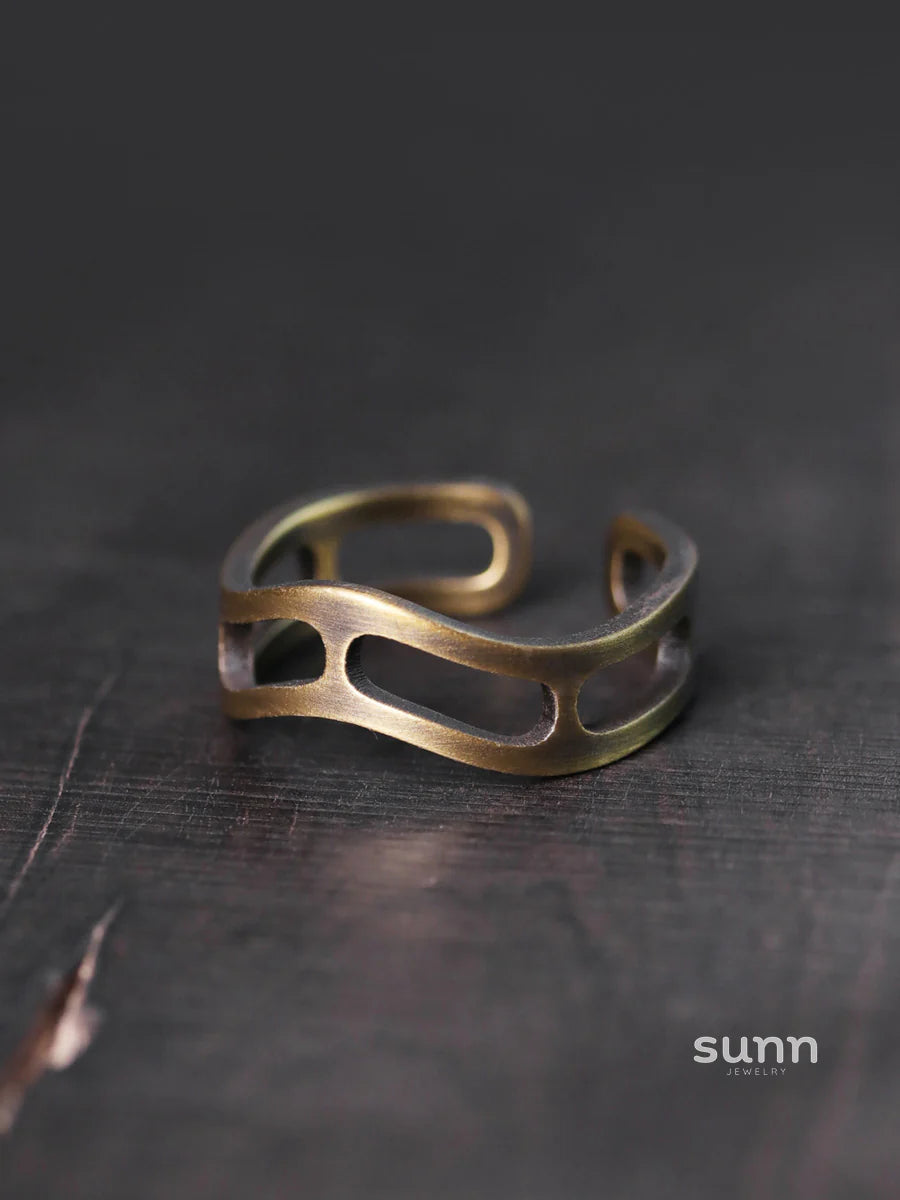 Gracelin Copper Statement Ring