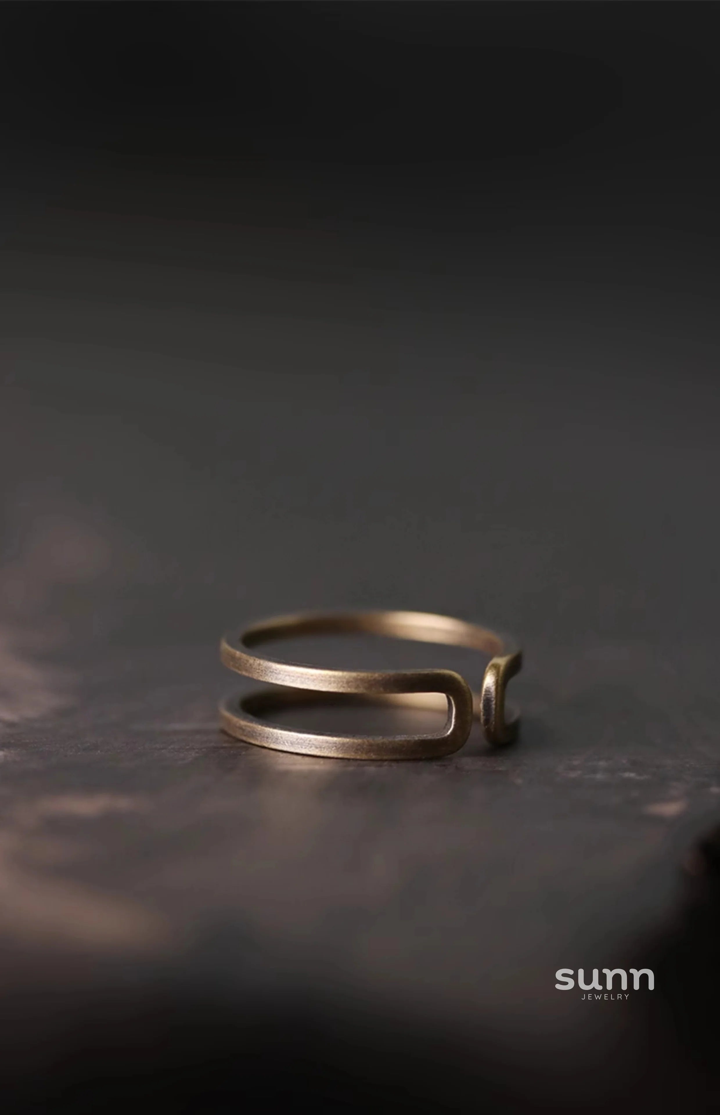 Gracelin Copper Statement Ring