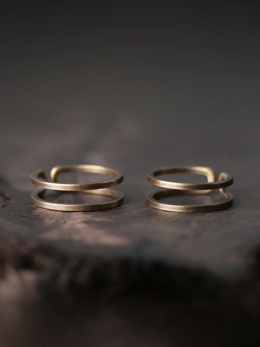 Gracelin Copper Statement Ring