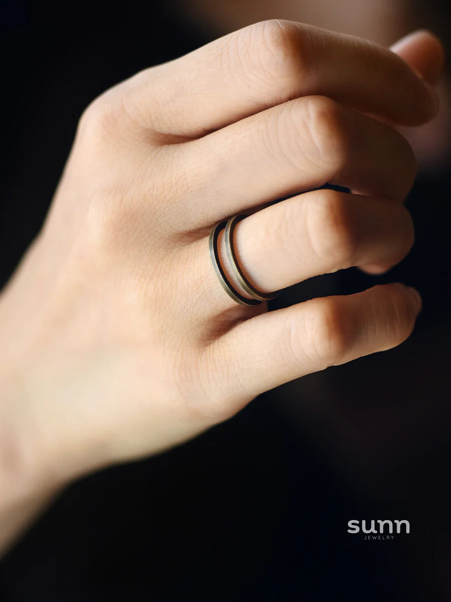 Gracelin Copper Statement Ring