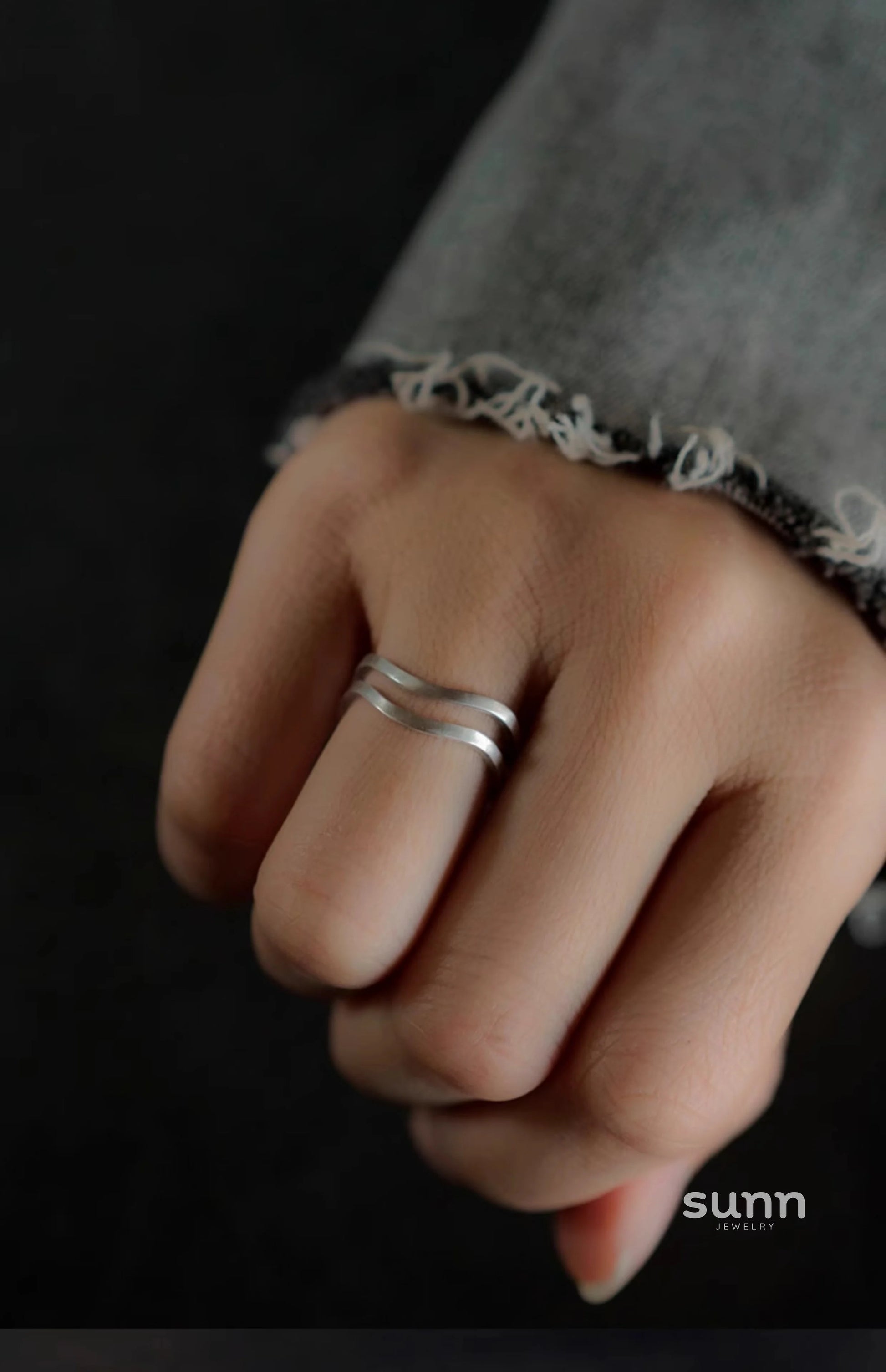Gracelin Copper Statement Ring