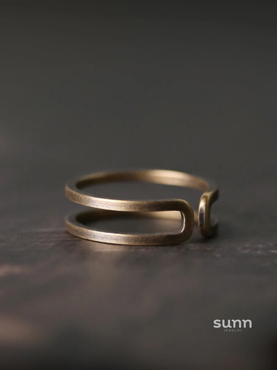 Gracelin Copper Statement Ring