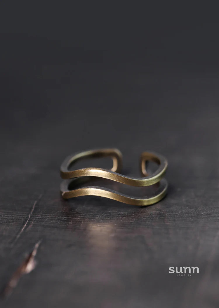 Gracelin Copper Statement Ring